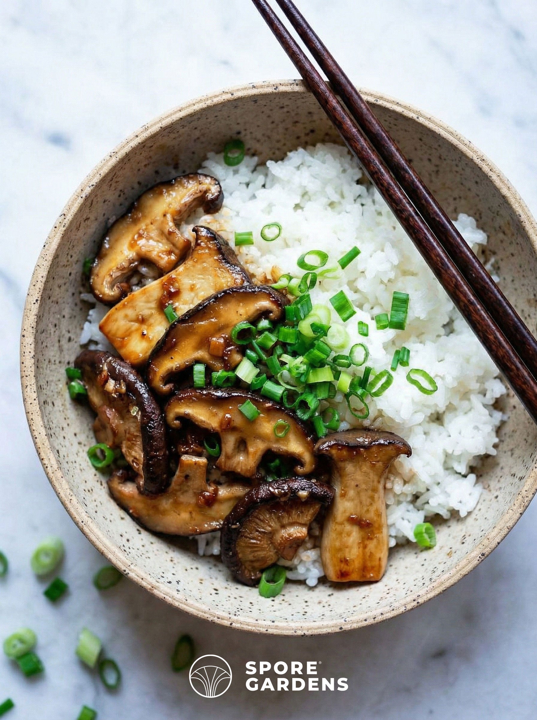 Savory Umami Blast: Garlic Miso Butter Shiitake & Royal Trumpets